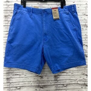 Levi's XX Chino EZ Shorts Men's Small Washed Out Blue Stretch Casual Stretch